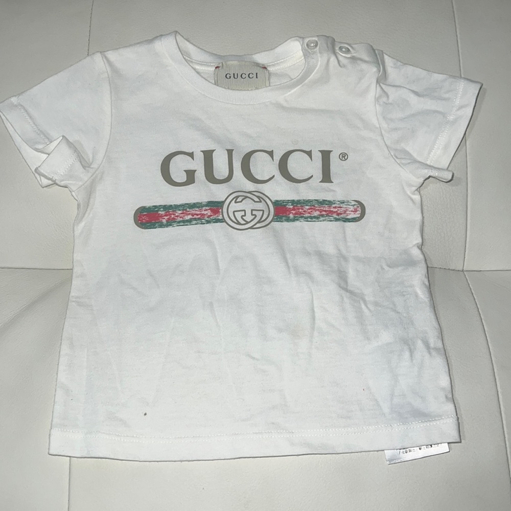 GUCCI t-shirt with original logo for infant